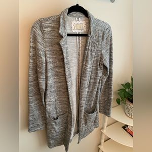 Anthropologie Saturday Sunday Long Open Cardigan